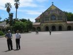 Rein ja Jüri Stanfordi ülikooli pinnal. Siin sai Rein tehnikadoktori  kraadi.